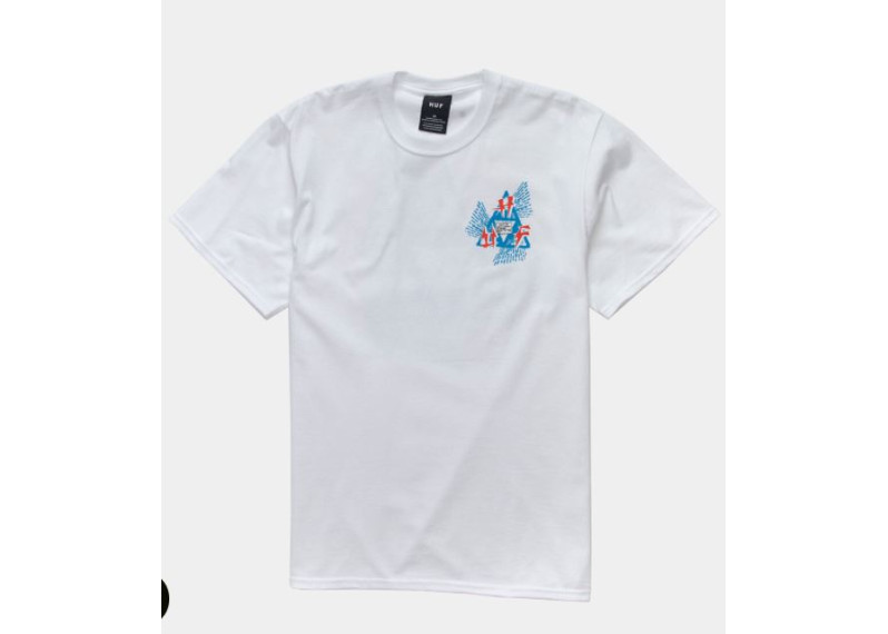 HUF x Pabst Blue Ribbon Flash Wheel Mens T-Shirt